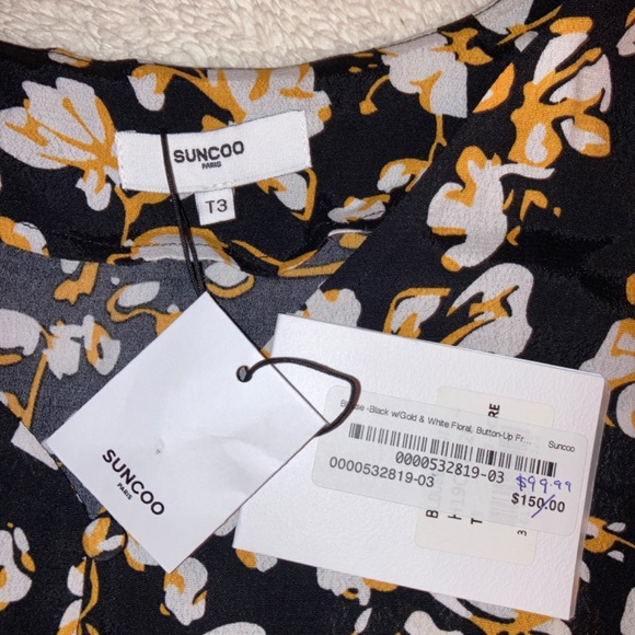 Suncoo Floral Blouse - Picture 3 of 3